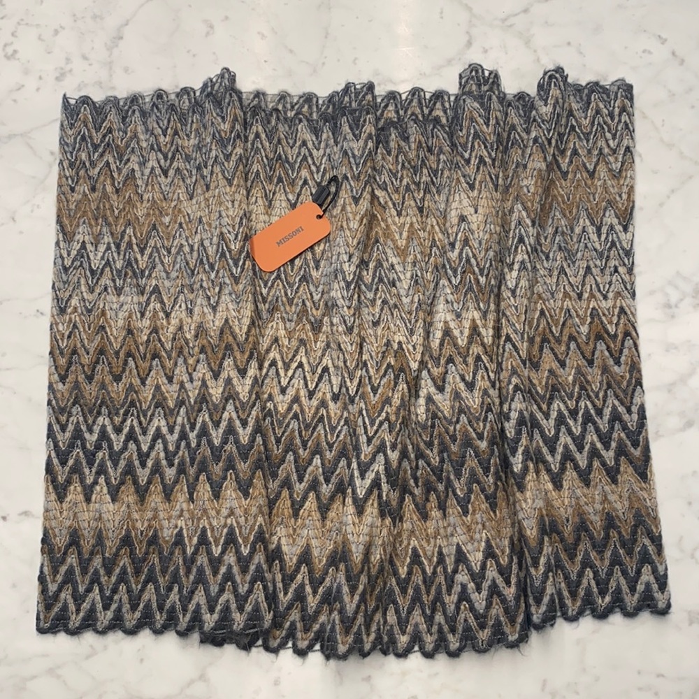 MISSONI Zigzag Infinity Scarf